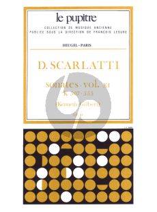 Scarlatti Sonates Vol.11 K.507-555 Clavier (Kenneth Gilbert) (Le Pupitre)