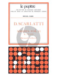 Scarlatti Sonates Vol.2 K.53-103 Clavier (Kenneth Gilbert) (Le Pupitre)