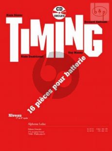 Timing (16 Pieces from different Composers) (Percussion) (Bk-Cd)