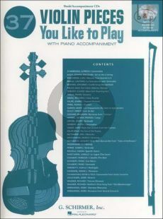 37 Violin Pieces You Like to Play (Violin-Piano)