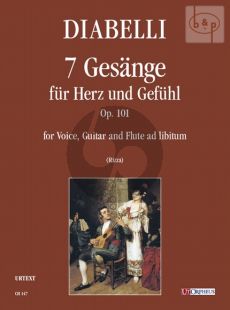 7 Gesange fur Herz und Gefuhl Op.101 (Voice-Guitar and Flute opt.)