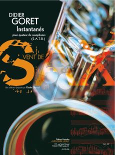 Goret Instantanes 4 Saxophones (SATB) (Score/Parts)