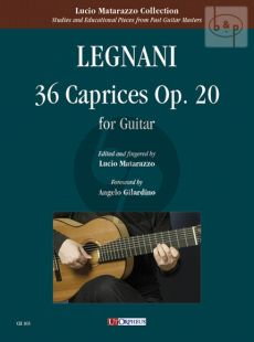 36 Caprices Op. 20 Guitar