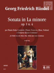 Sonata a-minor Op.1 No.4 (Treble Rec. [Fl./Ob./Vi.]-Guitar