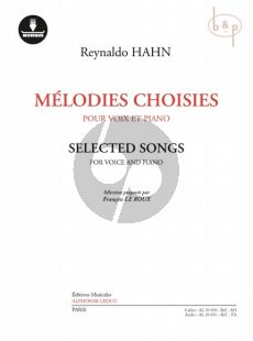Melodies Choisies (Selected Songs) (Voice-Piano)