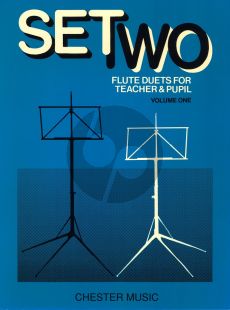 Set two Flute Duets for Teacher and Pupil Vol.1 (2 Flutes) (compiled and edited by Graham Lyons)