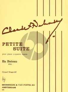 Debussy Petite Suite for Piano 4 Hands (Edited by Gerard Hengeveld)