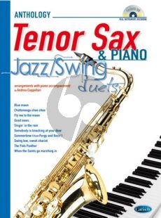 Anthology Jazz-Swing Duets Tenor Saxophone-Piano (Bk-Cd) (transcr. Andrea Cappelari)