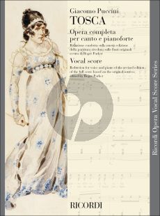 Puccini Tosca Vocal Score (English/Italian) (Roger Parker) (Ricordi)