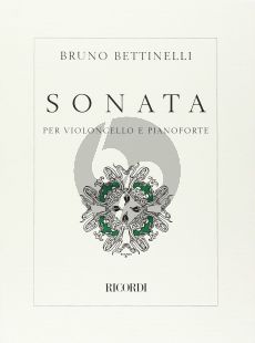 Bettinelli Sonata for Violoncello and Piano