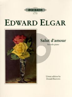 Elgar Salut d'Amour E-major Op.12 Piano solo (ed. Donald Burrows)