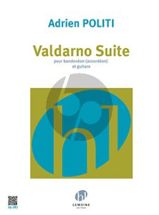 Politi Valdarno Suite Bandoneon (Accordeon)-Guitar