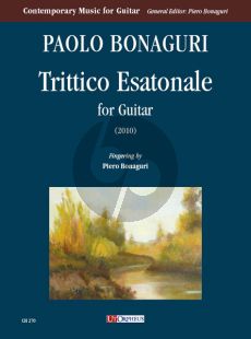 Bonaguri Trittico Esatonale for Guitar (2010) (fingering by Piero Bonaguri)