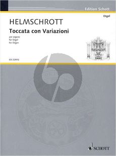 Helmschrott Toccata con Variazioni Organ (1957)
