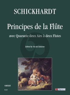 Schickhardt Principes de la Flûte avec Quarante deux Airs à deux Flutes (Nicola Sansone)