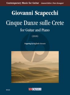 Scapecchi Cinque Danze sulle Crete for Guitar and Piano (2018) (edited by Raffaello Ravasio)