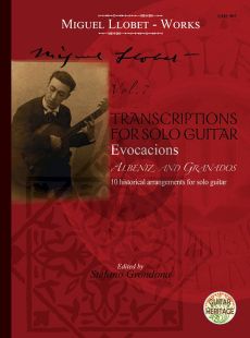 Llobet Guitar Works Vol. 7 Transcriptions 4 Guitar (Stefano Grondona)