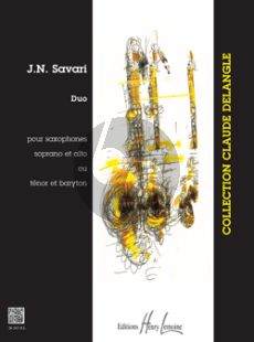 Savari Duo 2 Saxophones (SA or TB) (interm.)