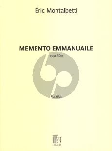 Montalbetti Memento Emmanuaile Flute solo