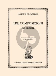 Cabezon 3 Composizioni Guitar (transcr. Javier Hinojosa)