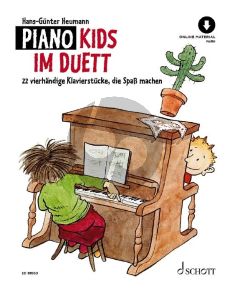 Heumann Piano Kids im Duett Klavier 4 Hd (Book with Online Audio)