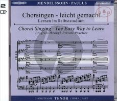 Paulus Op.36 Tenor Chorstimme 2 CD's