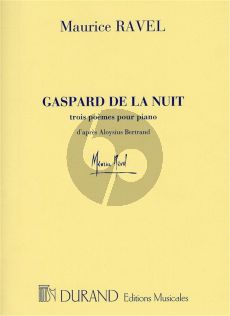 Ravel Gaspard de la Nuit pour piano (Durand)