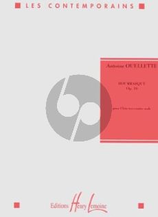 Ouellete Bourrasque Op. 16 Flute seule