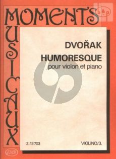 Humoresque Op.101 No.7 fur Violine und Klavier