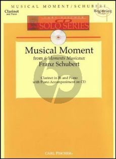 Musical Moment Op.94 No.3 (from 6 Moments Musicaux) (Clarinet-Piano)