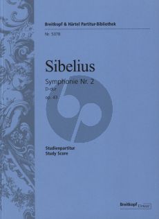 Sibelius Symphony No.2 D-major Op.43 Study Score (edited by Kari Kilpeläinen)