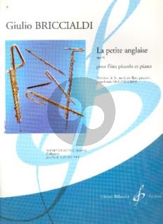 Briccialdi La Petite Anglaise Op.74 Piccolo et Piano (Jean-Louis Beaumadier) (Moyenne Difficulte [6])