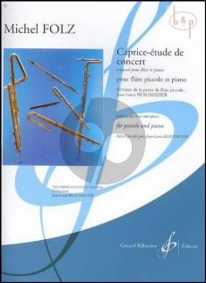 Caprice-Etude de Concert (orig. Flute)