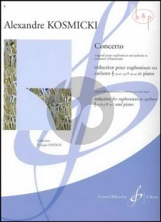 Concerto (Euphonium[Saxhorn][TC/BC]-Wind Band) (piano red.)