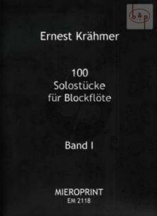 100 Solostucke Op. 31 Vol.1 No. 1 - 61 Sopranblockflöte