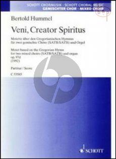 Veni Creator Spiritus (Motet) Op.97d