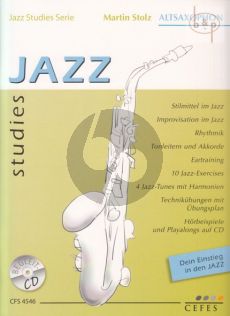 Stolz Jazz Studies fur Altsaxophon (Dein Einstieg in den Jazz) (Bk-Cd)