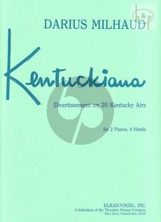 Kentuckiana Divertissement on 20 Kentucky Airs for 2 Piano's