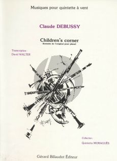 Debussy Children's Corner Quintette a Vents (Score/Parts) (David Walter)