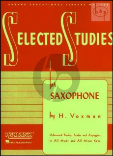 Voxman Selected Studies for Saxophone