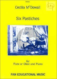6 Pastiches Flute [or Oboe] and Piano