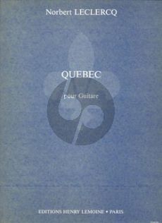 Leclercq Quebec pour Guitare