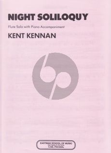 Kennan Night Soliloquy Flute with Piano