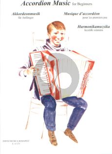 Accordion Music for Beginners (edited by László Ernyei)