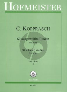 Kopprasch 60 Etuden vol.2 Horn