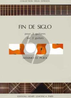 Pujol Fin de Siglo pour 3 Guitares