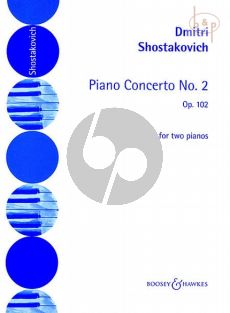 Concerto No.2 Op.102 Piano and Orchestra for 2 Piano's