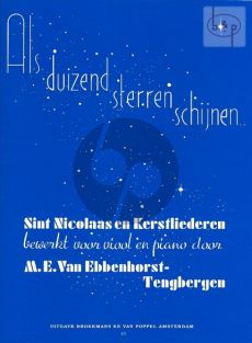 Als Duizend Sterren Schijnen - Sint Nicolaas en Kerstliederen voor Viool en Piano