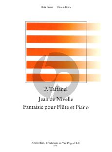 Taffanel Jean de Nivelle (Fantaisie de Opera L.Delibes) Flute-Piano