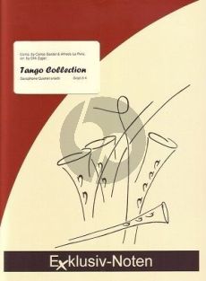 Gardel Tango Collection 4 Saxophone (S (A) ATBar) (Part./Stimmen) (Dirk Zygar)